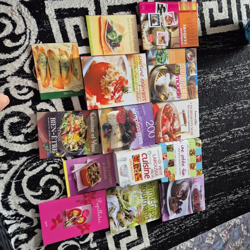 Lot livres cuisine larousse - livres,