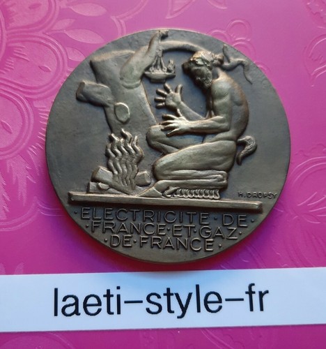 L09103 belle médaille bronze - belle,