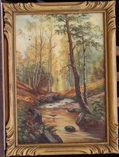 Tableau fin 19ème Brunelet