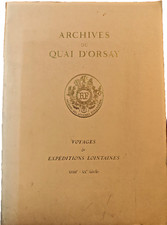 Archives du Quai D’Orsay