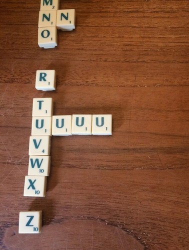 Lettre verte unité pour - l'unité,