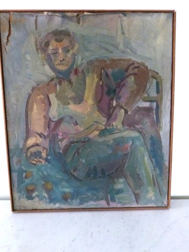 Tableau signé denis rivière - tableau,