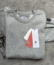 Pull Cp Company - Taille M - Gris - Neuf avec étiquette et emballage