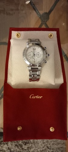 Chrono cartier pasha seatimer - cartier,