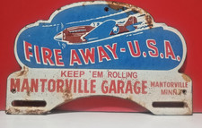 Ancienne plaque émaillée en