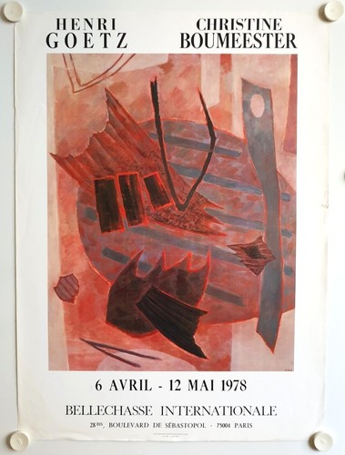 Affiche henri goetz - affiche,
