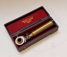 Nachet appareil d'éclairage à prisme interne, métallographie circa 1900