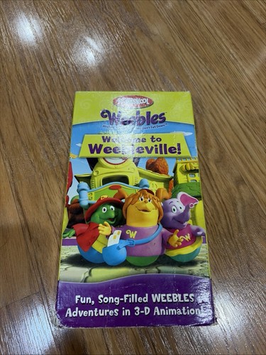 Playskool weebles vhs - weebles,