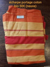 écharpe de portage en coton