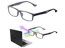 Lunettes de protection anti-lumière bleue + UV400, +1,5 dpt - Infactory