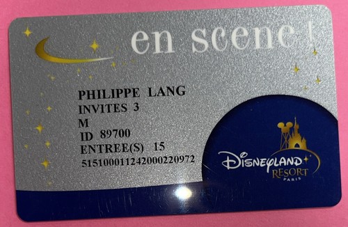 Passeport disneyland scene - passeport,