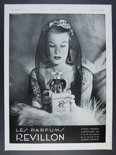 1938 revillon carnet - 1938, de