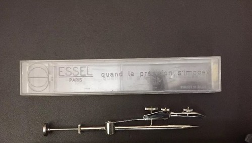 Vintage compas essel matériel - compas,