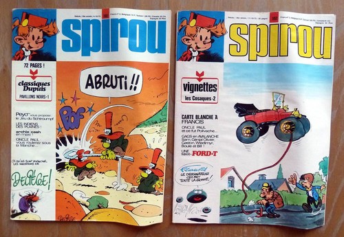 Magazines journal spirou - du,