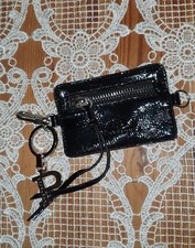 Petit Porte Monnaie / Accessoire de Sac - Maison Pourchet - Noir -  Femme
