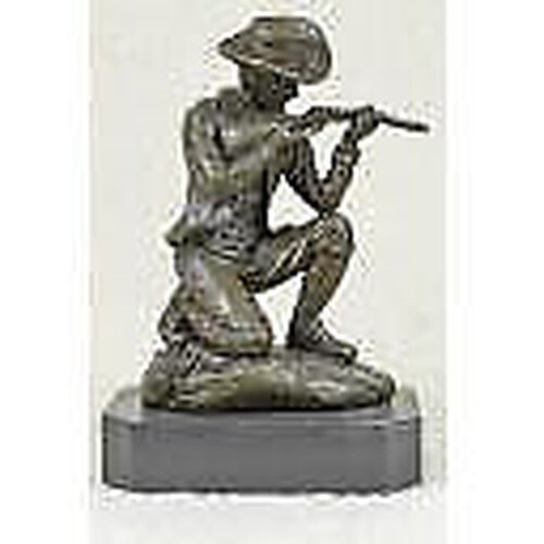 Western art cowboy holding - art, 'holding'