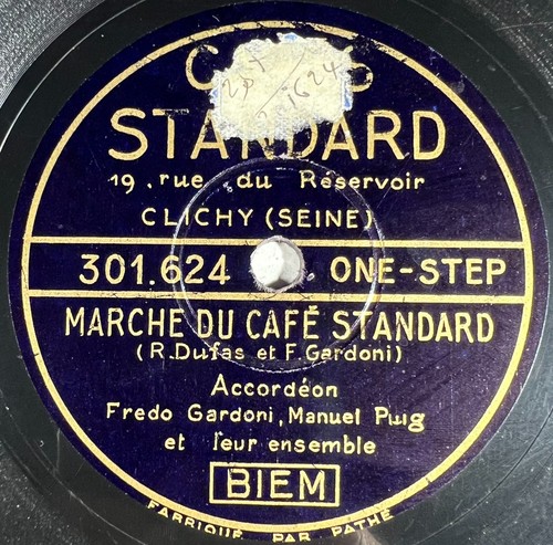 Disque publicitaire café - disque,