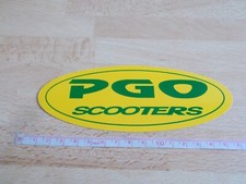 Autocollant PGO SCOOTERS