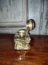 Encrier en cristal c.1900