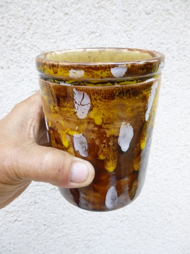 Curieux ancien pot confiture - curieux,