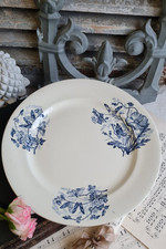 ANCIEN PLAT ROND TERRE DE FER