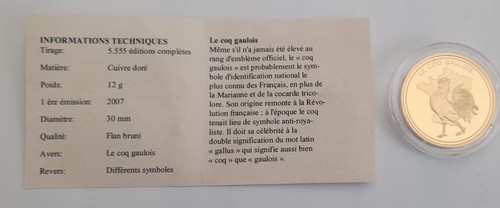 Histoire france medaille - france, --