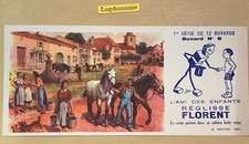 Buvard Pub Publicitaire Réglisse Florent l ami des enfants