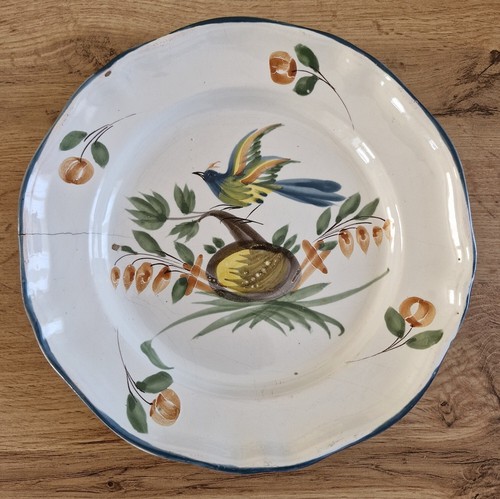 Rare plat creux - , xviiie/xixème