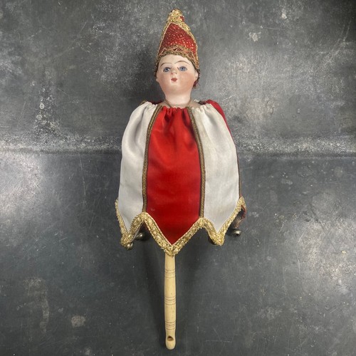 Poupée marotte musicale - marotte, –