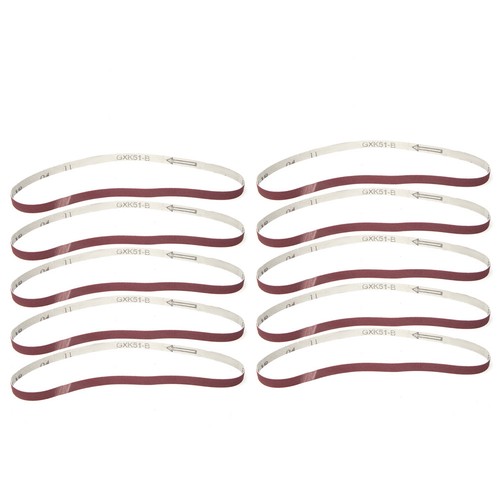 10pcs sanding belt - 10pcs, aluminium