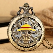 Montre Gousset Manga One Piece Luffy Anime (Réf 2)