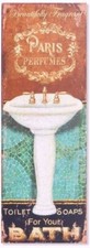 Cadre tableau métal Lavabo -
