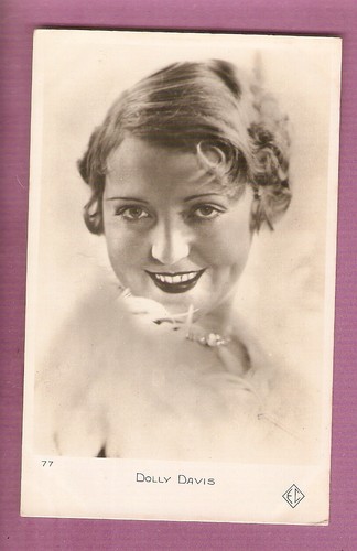 Dolly davis carte postale - davis,