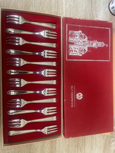 Coffret fourchettes à - de, 12