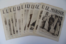 Le miroir - lot de 12 journaux
