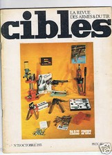 CIBLES N°72  ARMES TIR  la carbine revolver rohm baionnette kentucky pistol