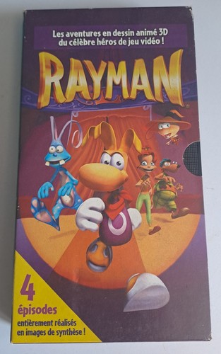Cassette vhs rayman les - rayman,