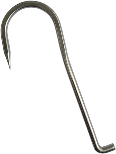 Stainless steel fishing gaff - steel,