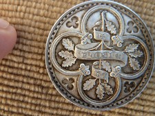 médaille argent massif