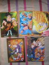 Cartes Dragon Ball Jumbo Carddass Part 5 Full Set 1995 + 2 Hors Série