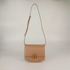Alaia Beige Large Le Papa Shoulder Bag