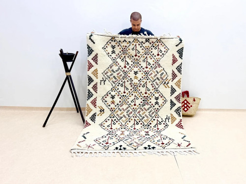 Tapis laine berbère - tapis, en