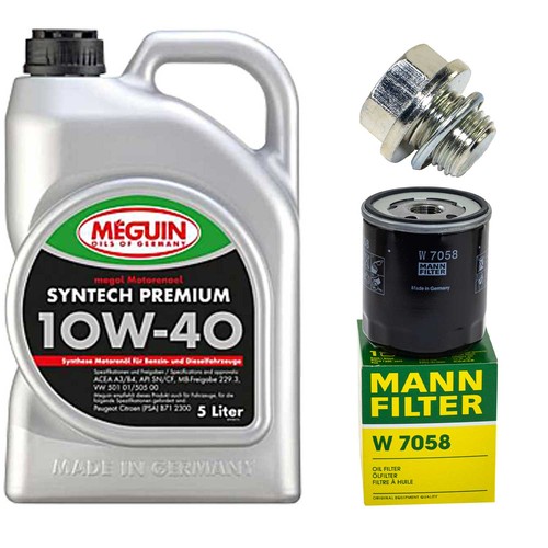 Huile filtre kit meguin 10w - kit, 10w-40