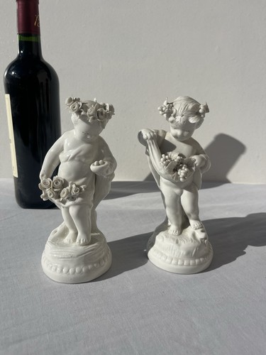 Paire statuettes - paire, de