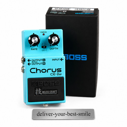 Pédale effets boss 2w - pédale, ce-2w