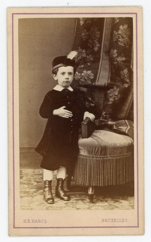 Cdv photo garçon - cdv,