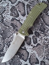 🔪 Ganzo 723GR – pliant – Lame 440C – Manche G10 vert OD & métal - Ambidextre 🔪