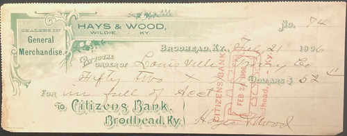 1906 hays wood - 1906,
