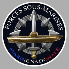 STICKER MARINE NATIONALE FORCE