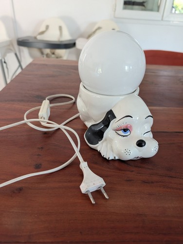 Veilleuse lampe chien vintage - veilleuse,